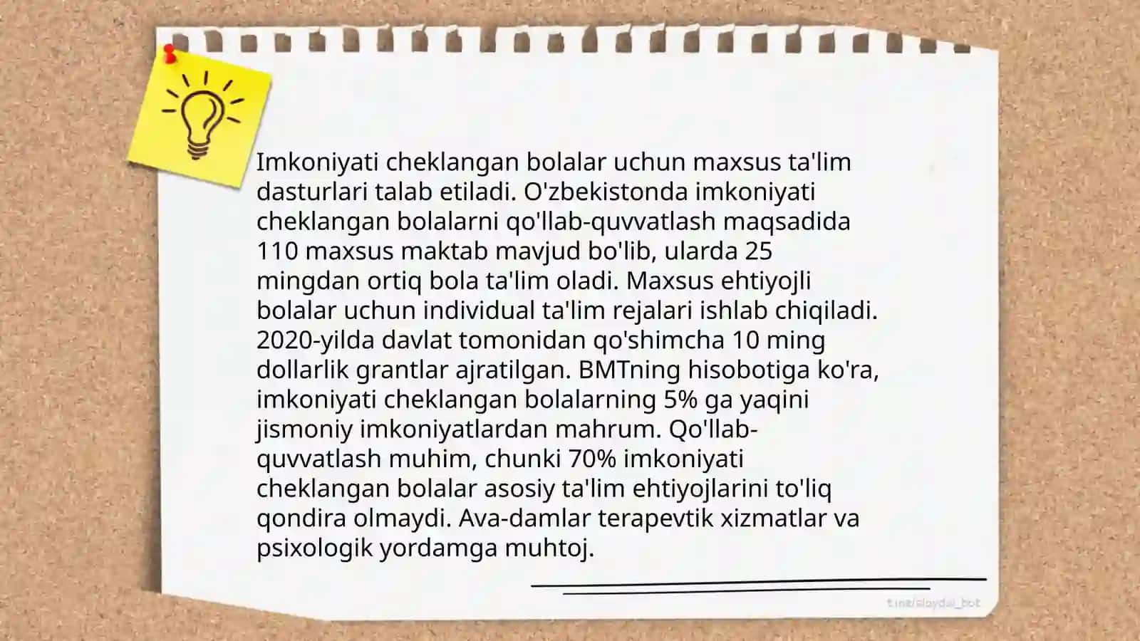 Imkoniyati cheklangan bolalarni samarali inklyuziv ta'lim olishning asosiy belgilari 4