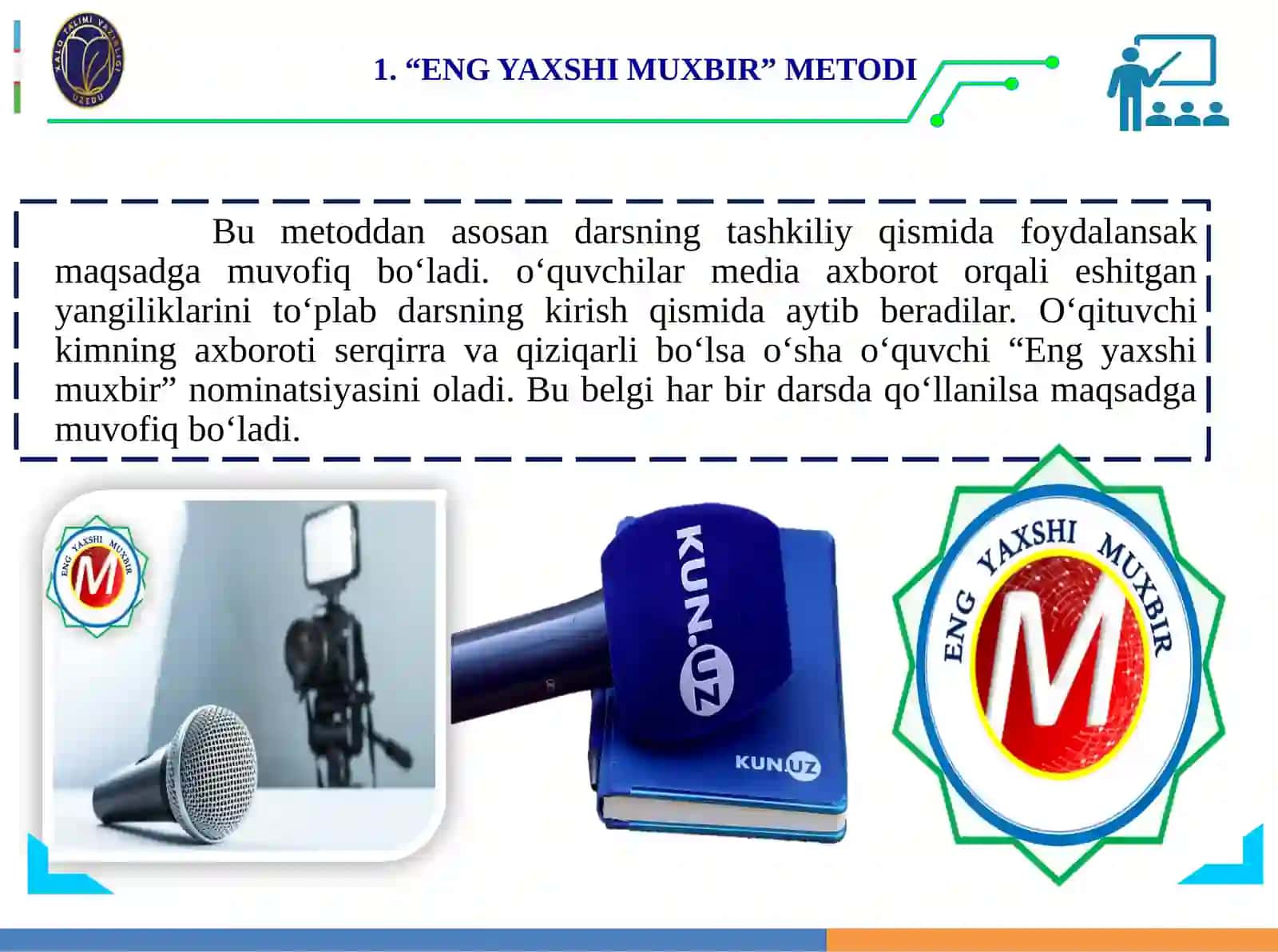 BOSHLANG‘ICH SINF DARSLARIDA INNOVATSION METOD VA TEXNOLOGIYALARDAN, USULLARDAN SAMARALI FOYDALANISH 4