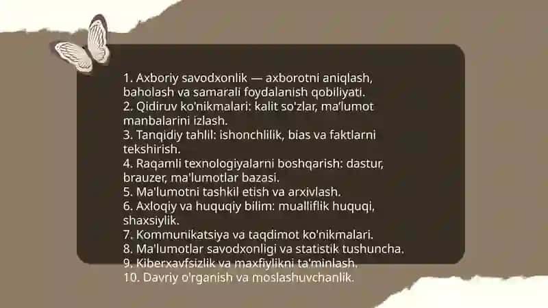 Axboriy madaniyat tushunchasi va asosiy elementlari 4