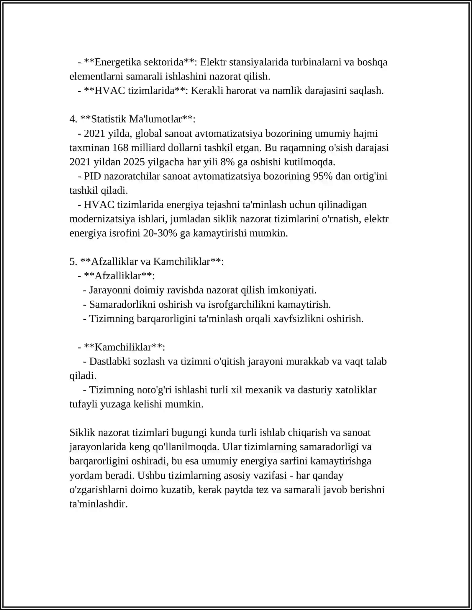 ASDC. SIKLIK NAZORATNI TASHKIL QILISH VA TS SIGNALLARINI QURISH TAMOYILLARI 4