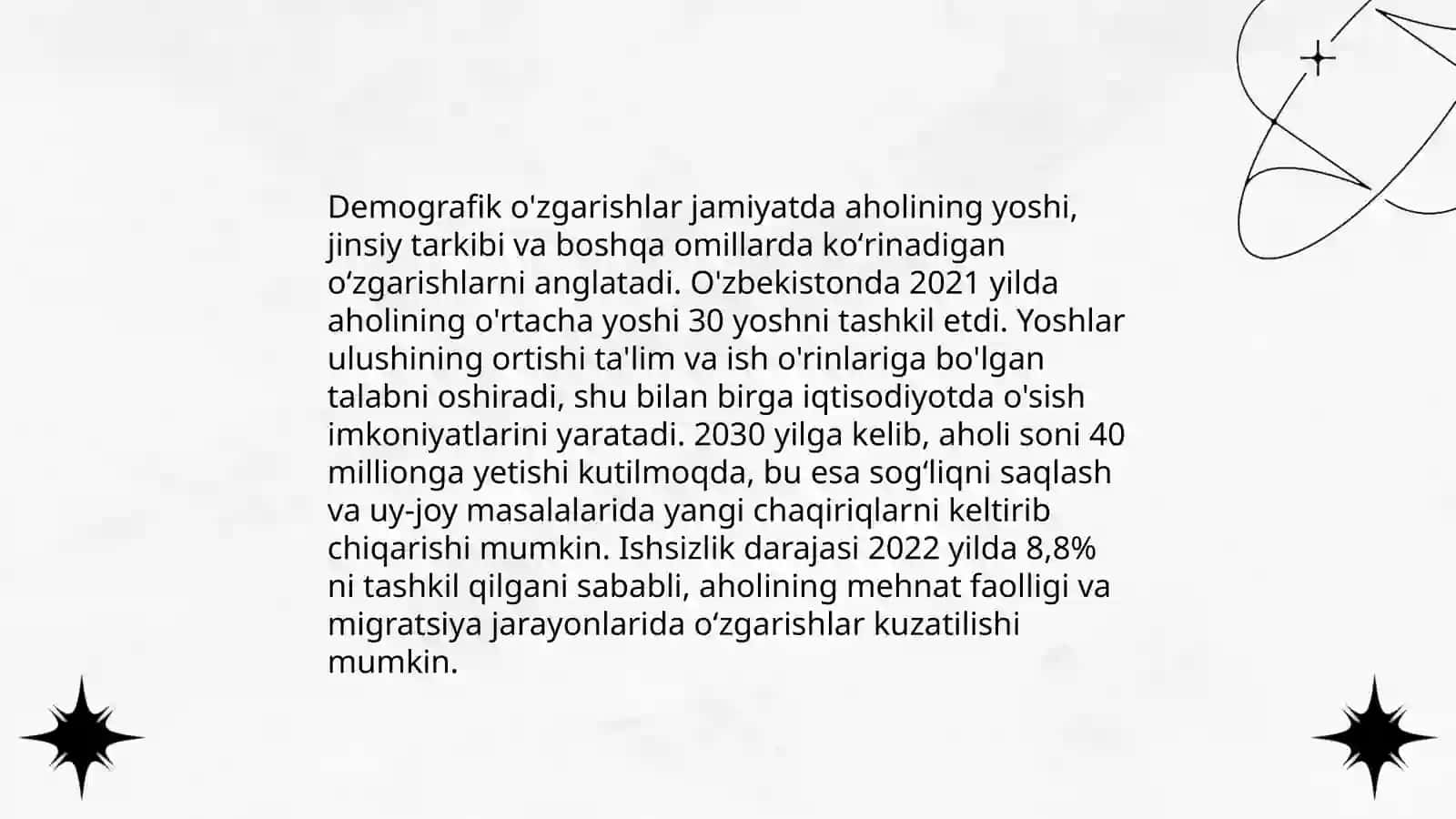 Markaziy Osiyo davlatlari urbanizatsiyasi va demografiyasi 4
