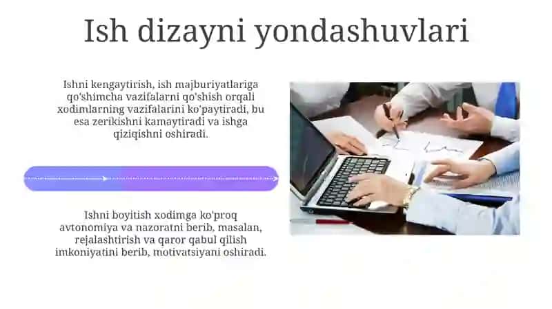 Ish o’rinlarini tahlil qilish va loyihalash yondashuvlari 4