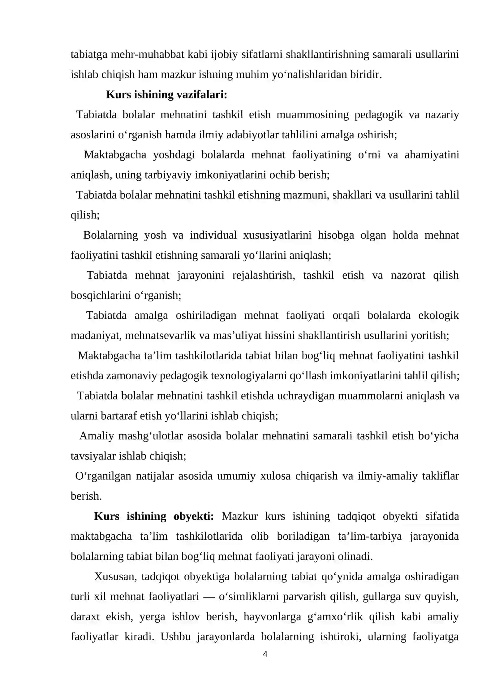 Tabiatda bolalar mehnatini tashkil etish texnologiyasi 4