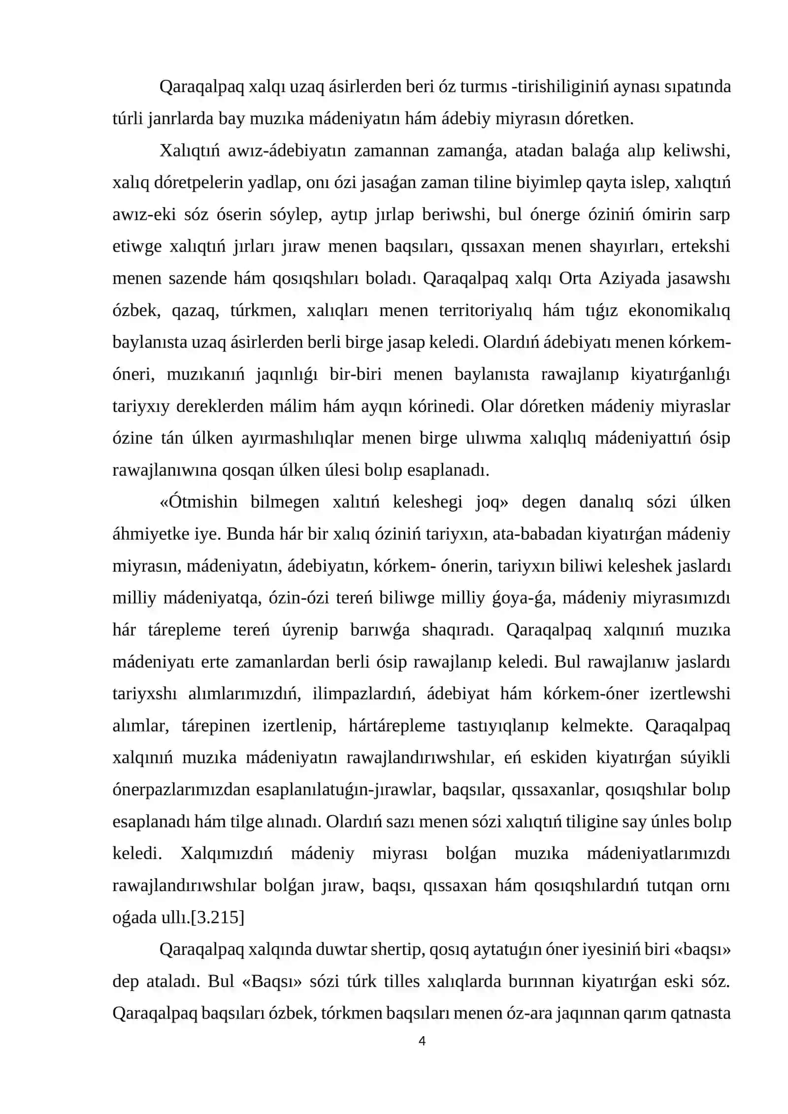 Respublika baqsıshılıq kórkem óner orayı hám Respublika maqom kórkem óner orayı iskerligin úyreniw 4