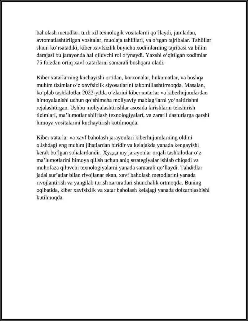 KIBER XAVFSIZLIK 4