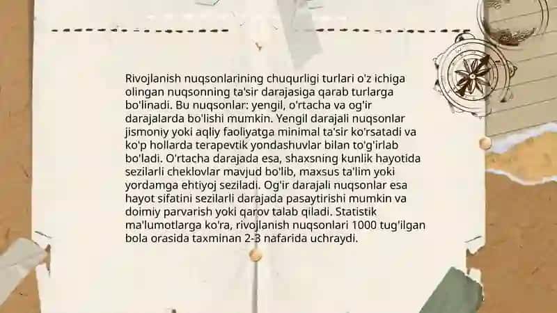 Alohida yordamga muhtoj bolalarda rivojlanishdagi nuqsonlarni aniqlash usullari 4