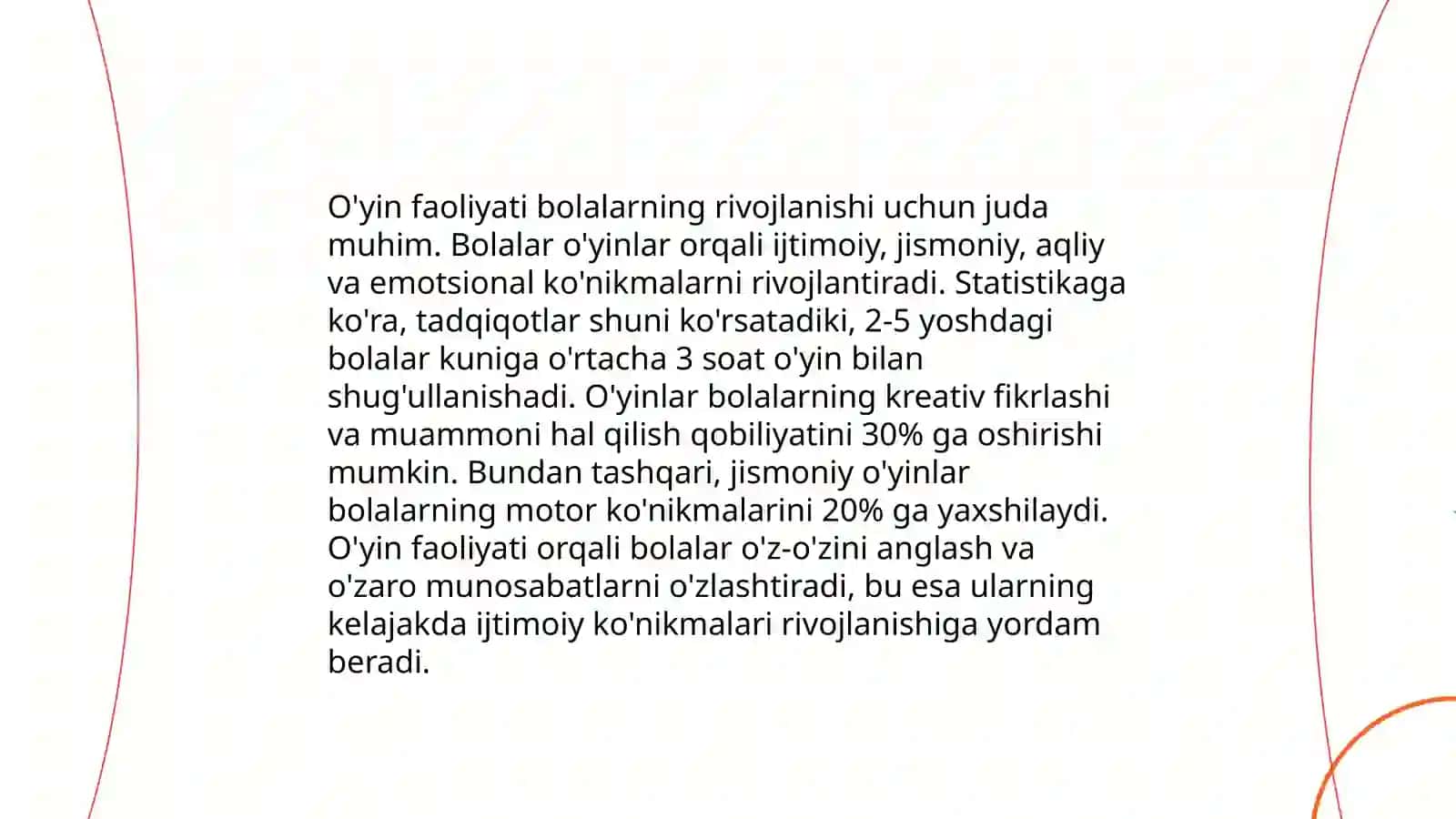 Maktabgacha ta'lim davrida yosh davrlarining o'ziga xos xususiyatlari 4