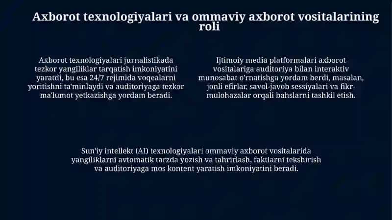 Axborot madaniyatining o'rni Qozog'iston misolida 4