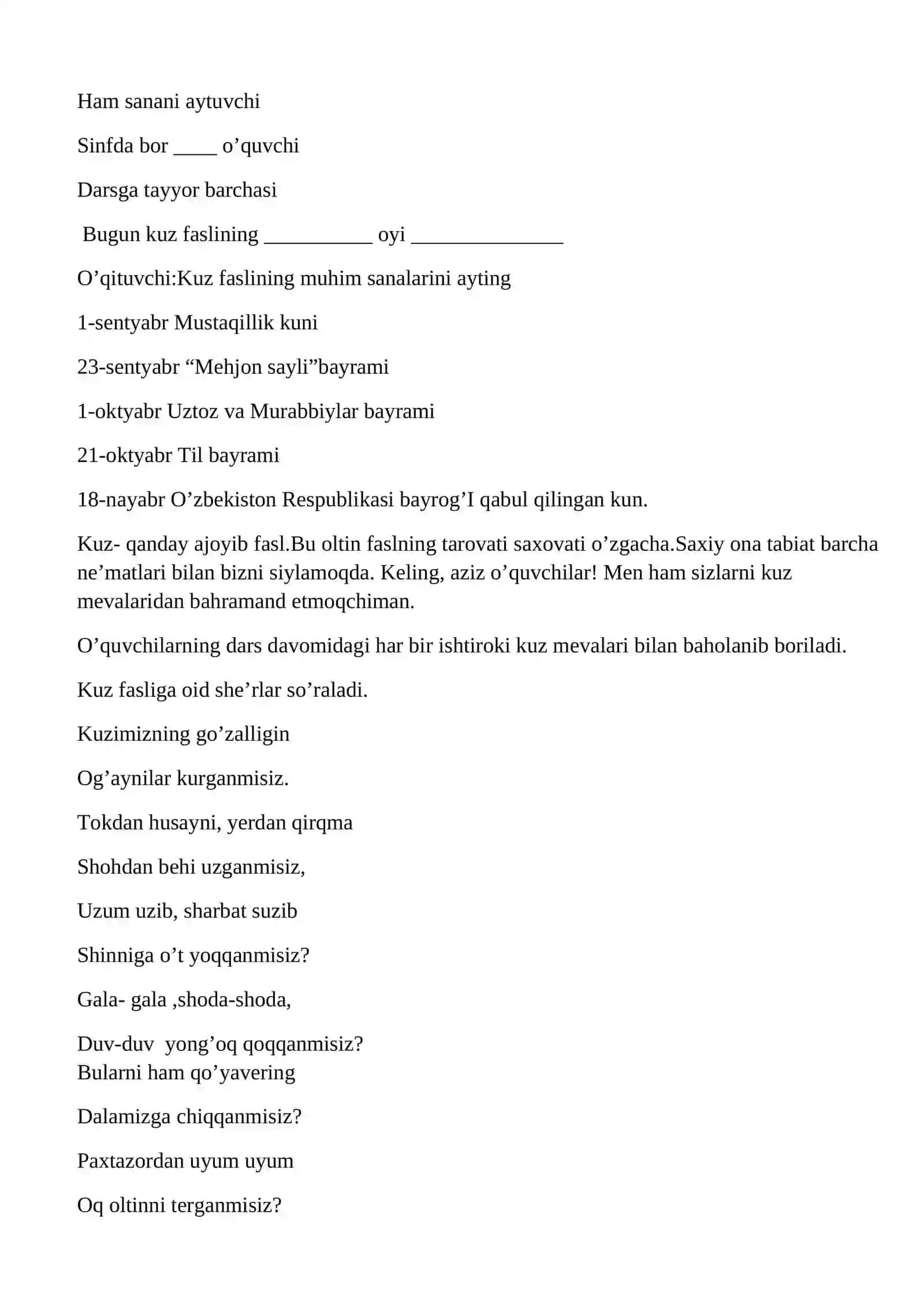 Oltin kuz ne’matlari 4