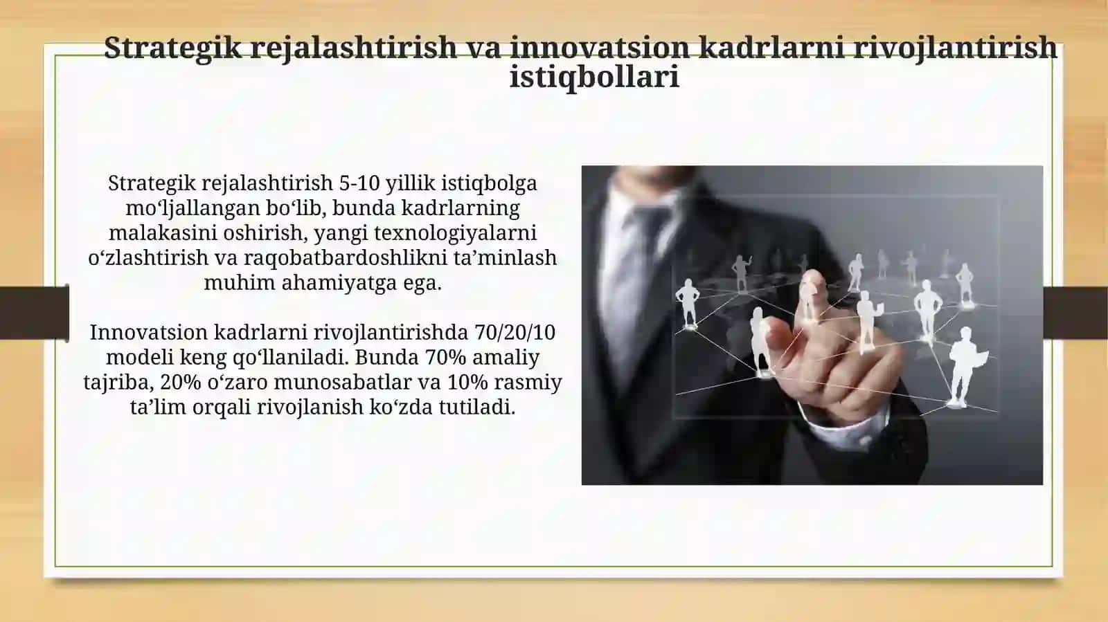 Innovatsion sohada kadrlarni boshqarish 4