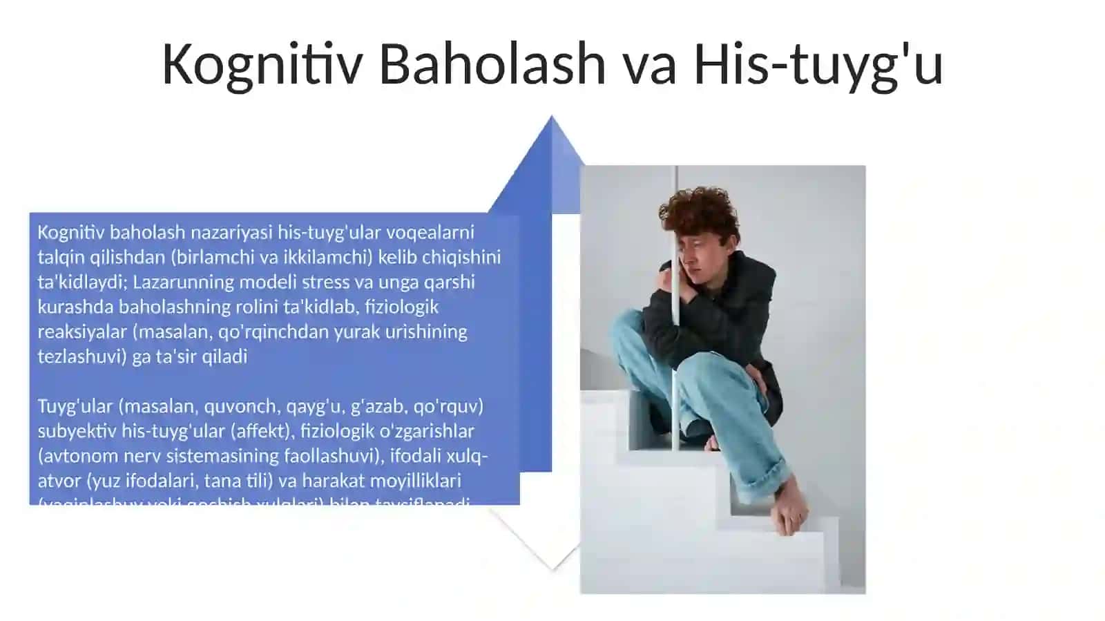 Emotional holatlarning psixologik tavsifi 4