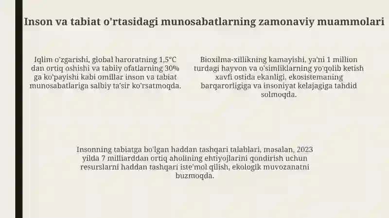 G’arb va Sharq mutafakkirlarining tabiatning inson hayotidagi o’rni haqidagi qarashlari 4