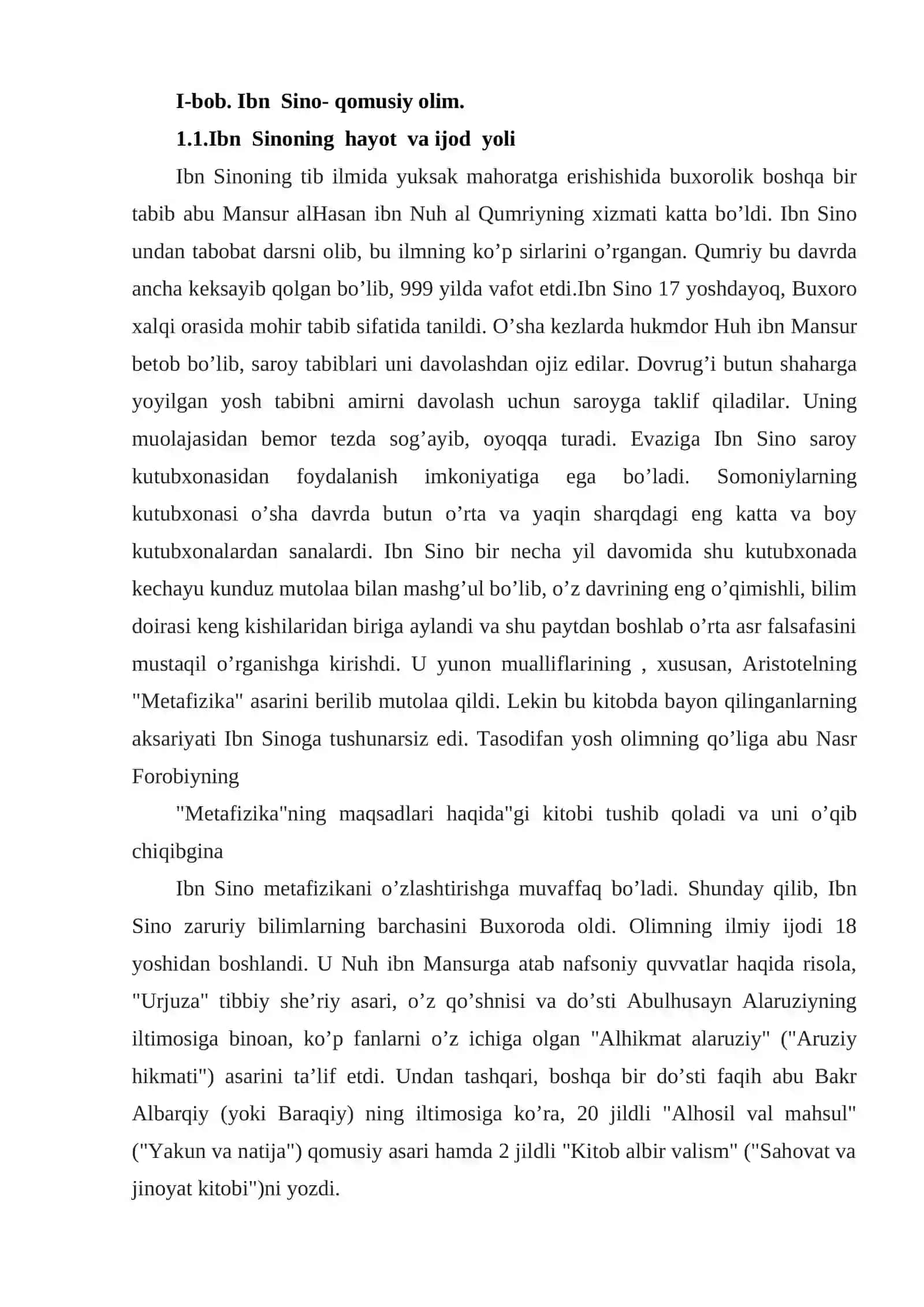Abu ali ibn sinoning pedagogik qarashlari 4