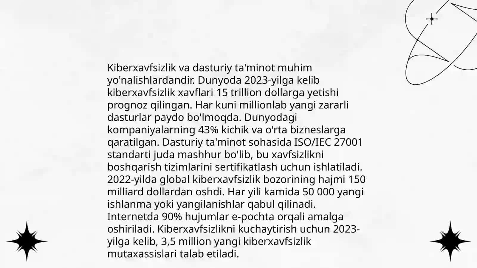 Dasturiy ta’minot xavfsizligini ta’minlash usullari 4