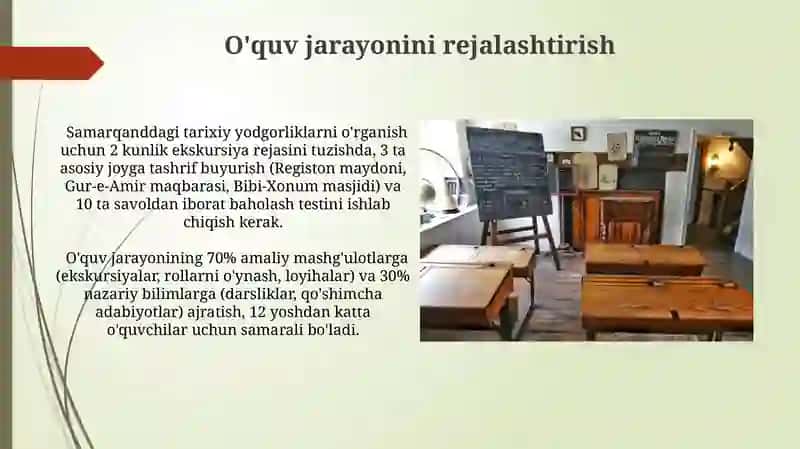 O'yinlashtirilgan o'qitish 4