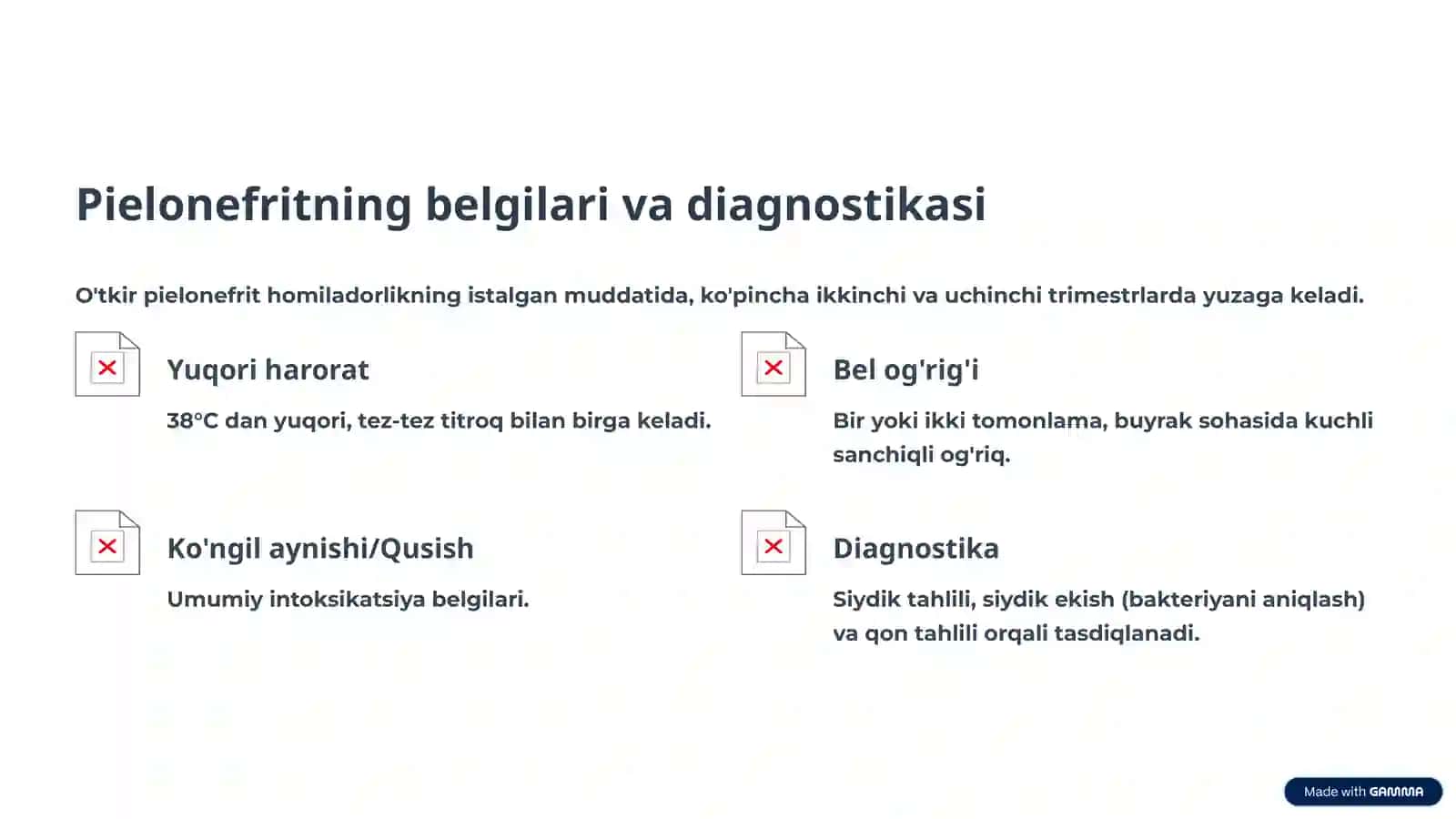 Homiladorlik davridagi pielonefrit: To'liq qo'llanma 4