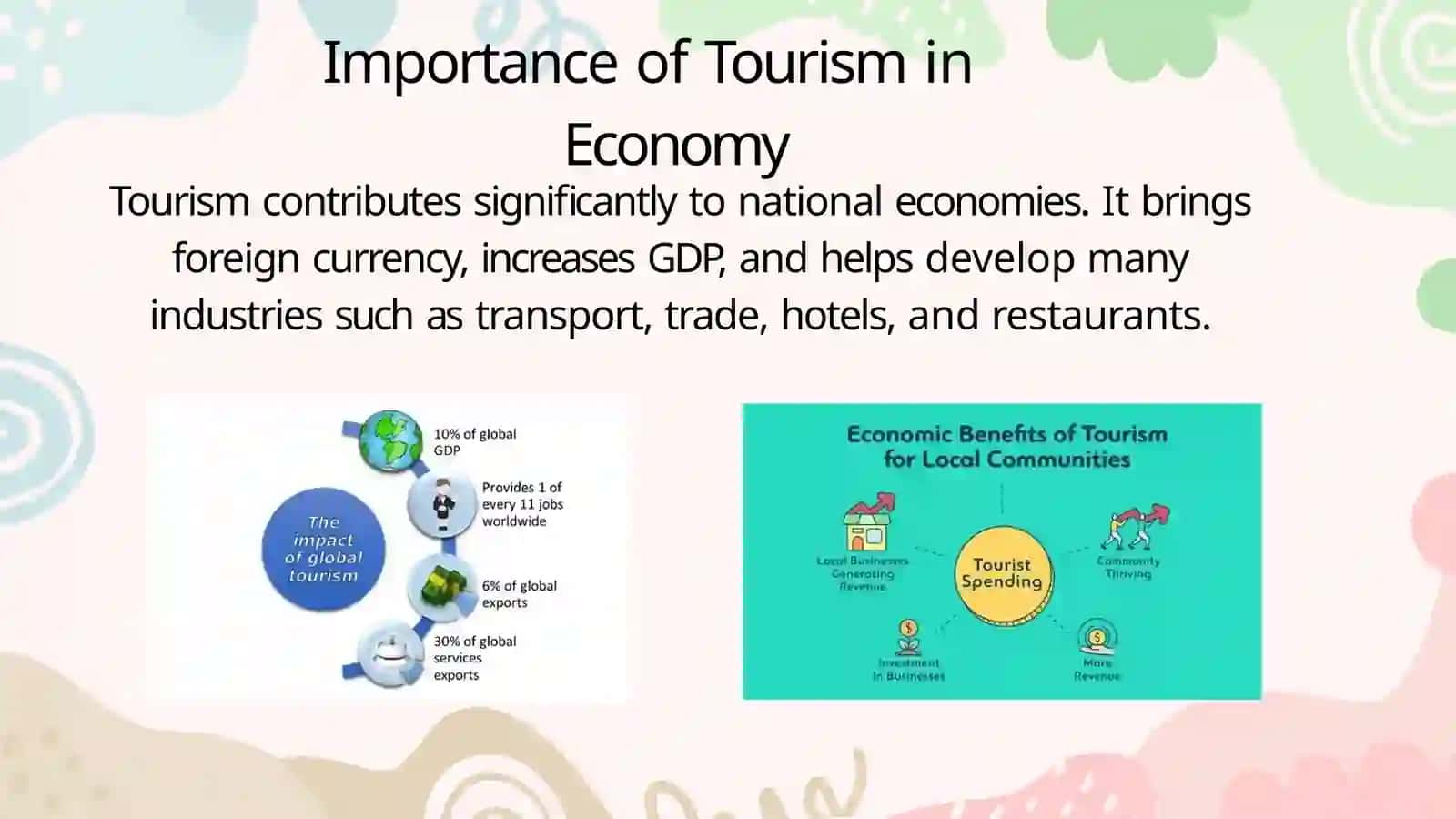 tourism as an economic sector 4