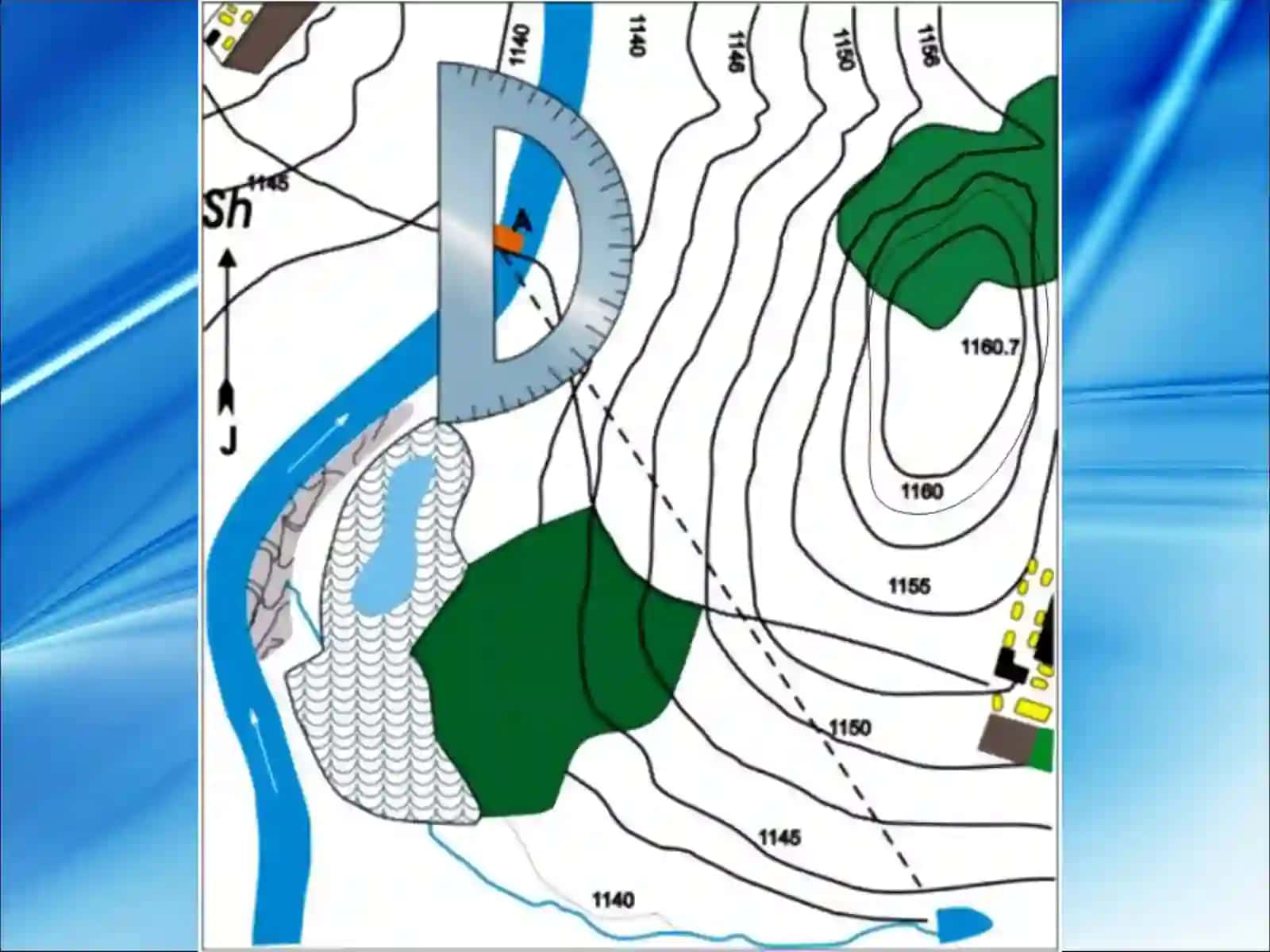 Joyning topografik planidan foydalanish 4