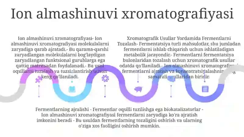 Xromatografik Usullar Yordamida Fermentlarni Tozalash 4