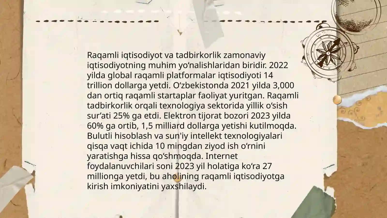 Tadbirkorlik davr talabi 4