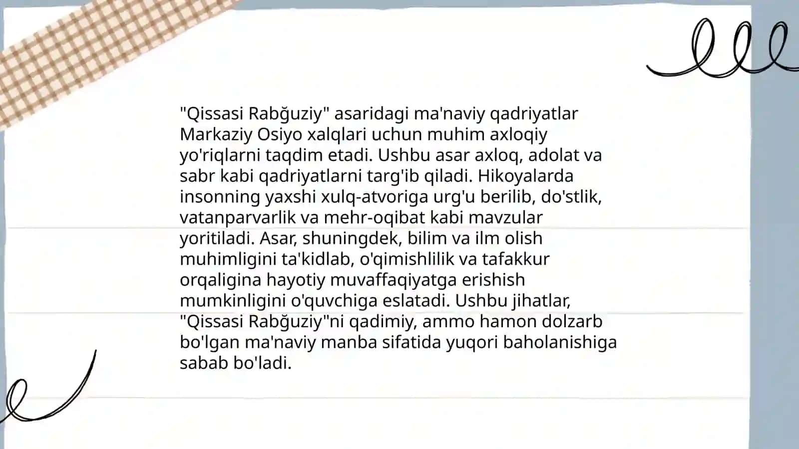 Rabg'uziy hikoyatlari 4