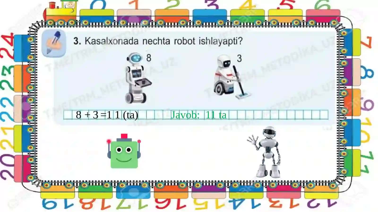 BUTUNNI TOPISHGA DOIR MASALALAR 4