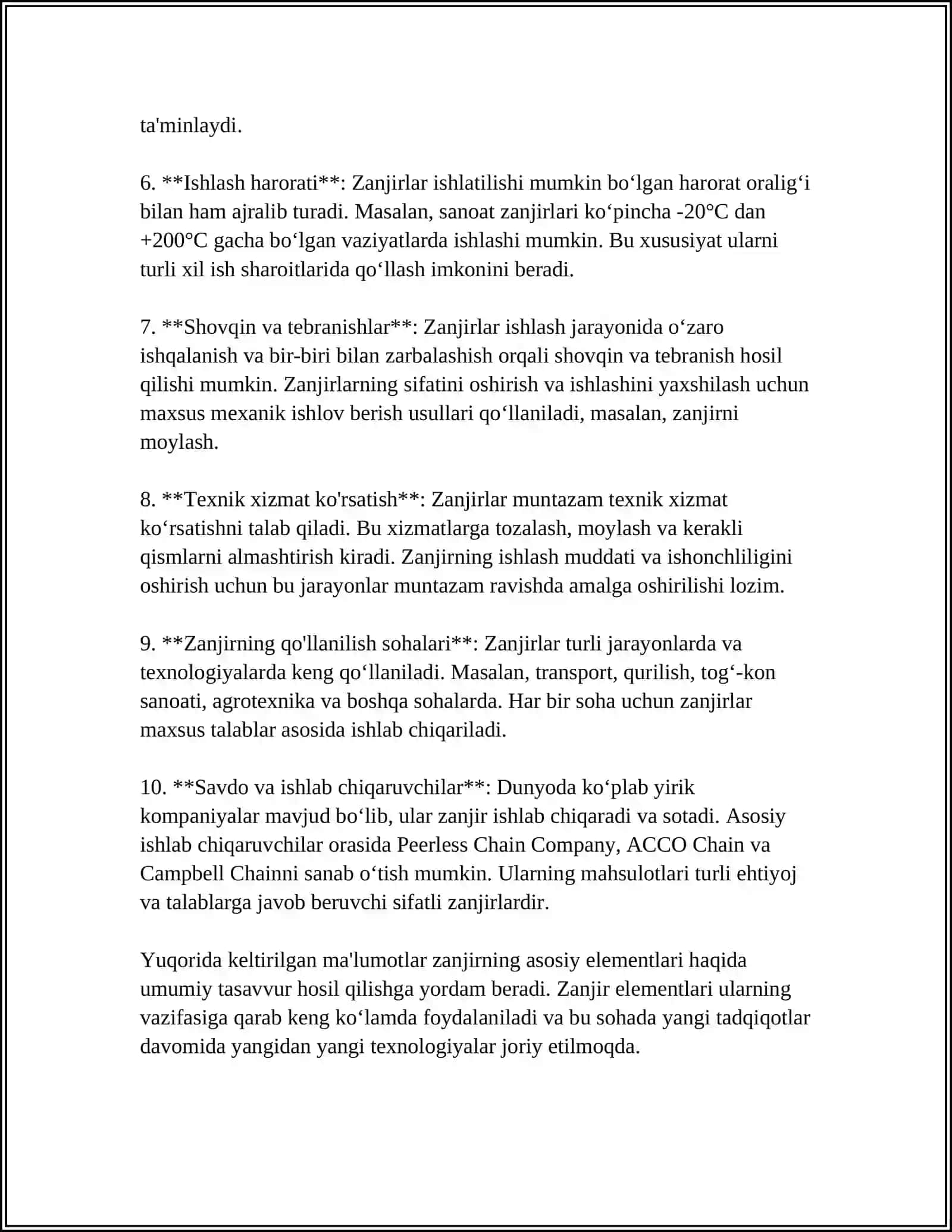 RELS ZANJIRNING UMUMIY ALMASHTIRISH SXEMASI 4