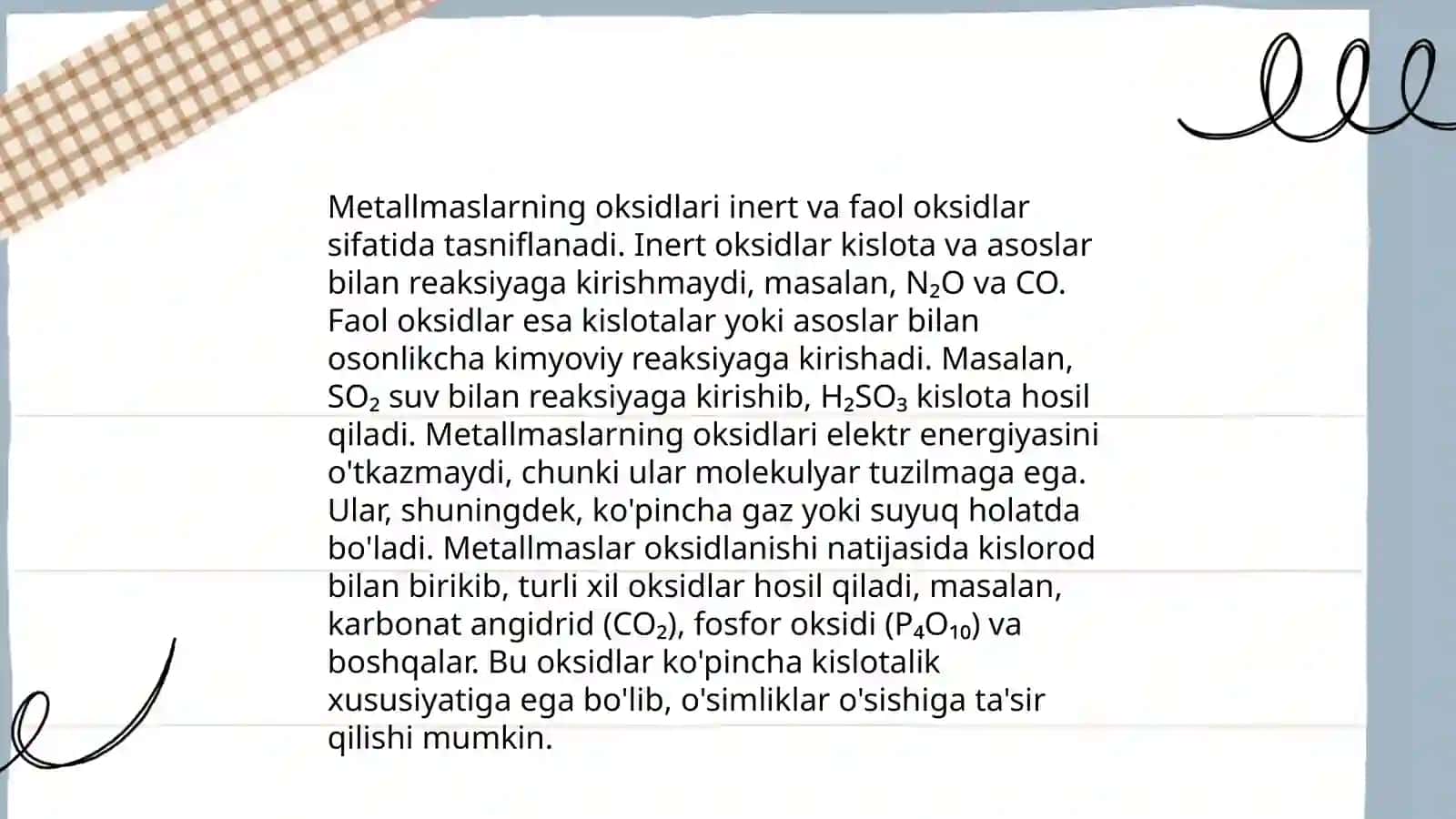 Anorganik birikmalarning asosiy sinflari 4