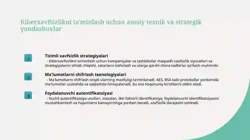 VEB ILOVALARDA KIBERXAVFSIZLIKNI TAMINLASH USULLARI 4