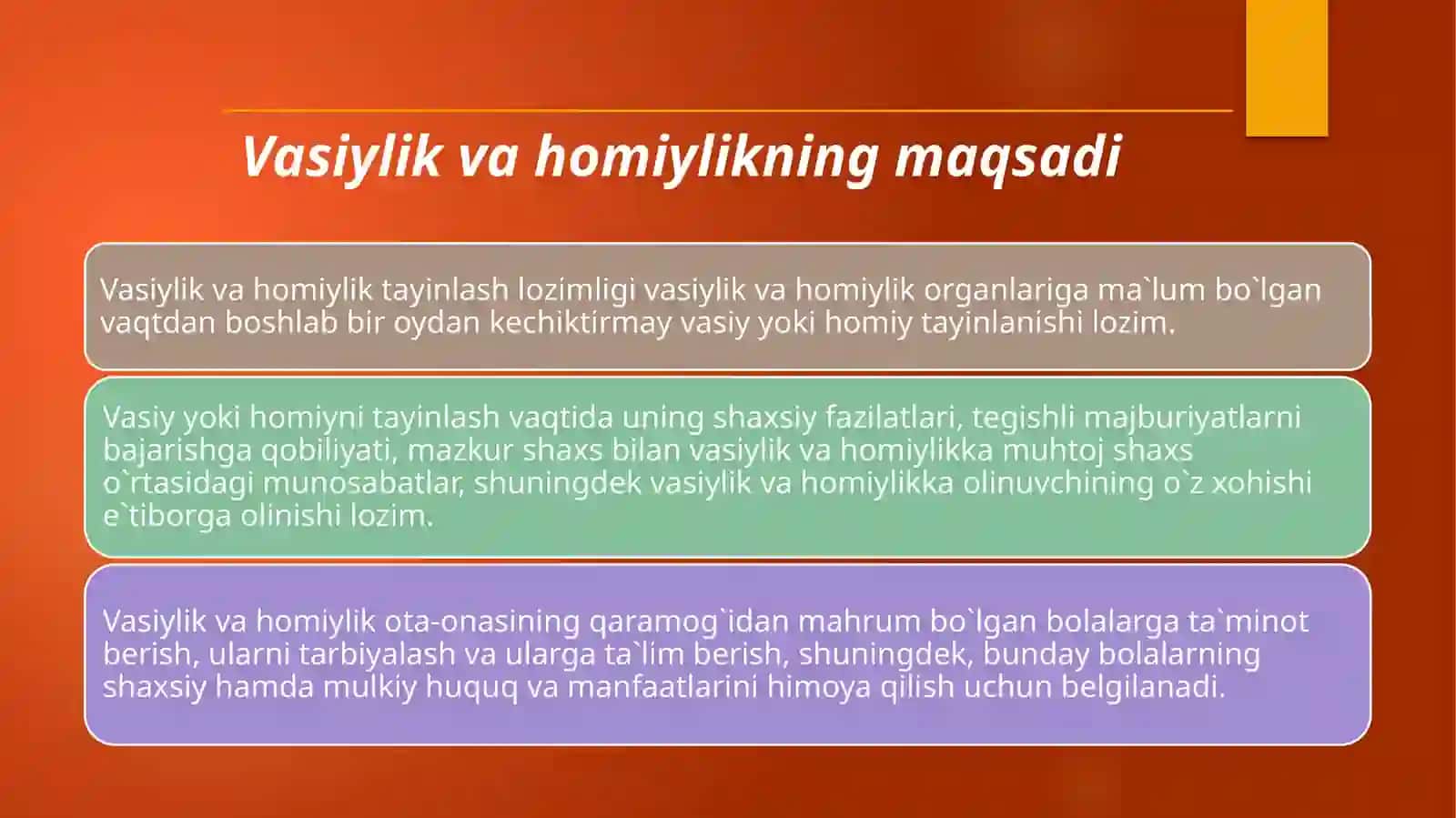 Vasiylik va homiylik 4