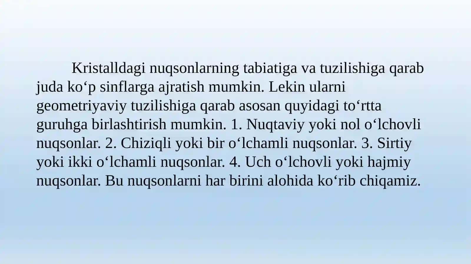 KRISTALLARDAGI NUQSONLAR 4