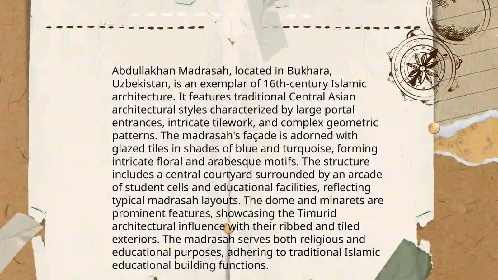 Abdullakhan Madrasah 4