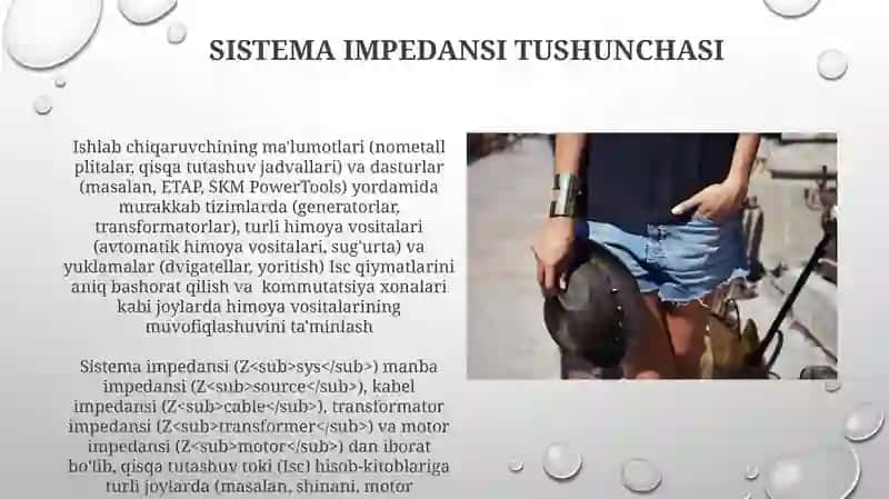 Qisqa tutashuv ning boshlang'ich toklarini hisoblashda qullaniladigan amaliyusullar 4