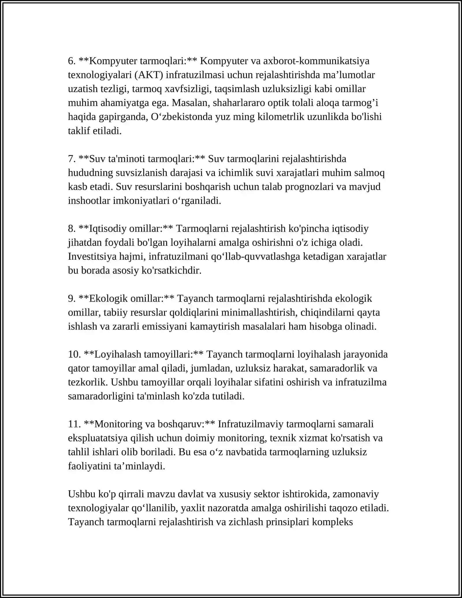 GEODEZIK TAYANCH TARMOQLARNI ZICHLASH.TASVIRGA OLISH TARMOQLARI 4