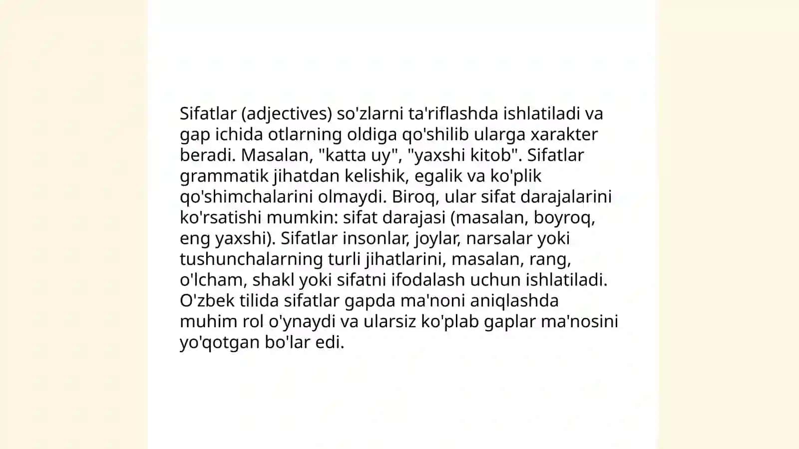 Morfologiya.Mustaqil so’zlar Boqijonova Gulsanam 4