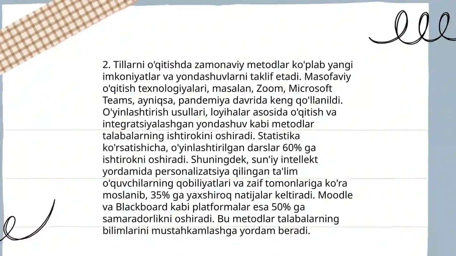 Ona tili ta'limida rivojlangan davlatlar tajribasi va ularning dars jarayonida tatbiģi 4