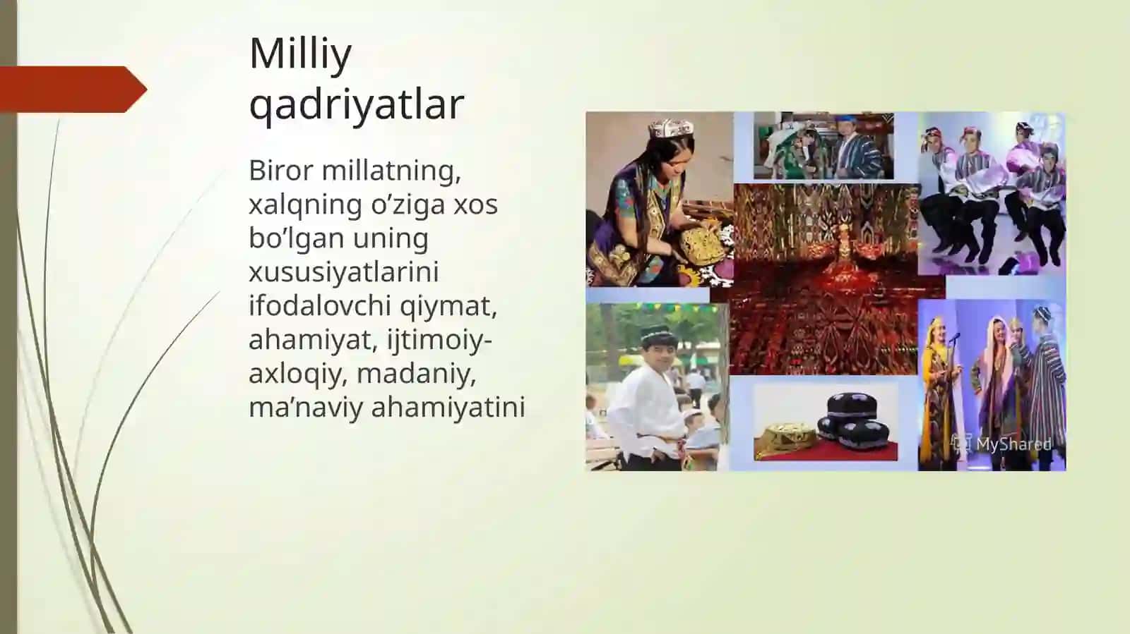 MUSTAQILLIK YILLARIDA O‘ZBEKISTONDAGI MA’NAVIY VA MADANIY TARAQQIYOT 4