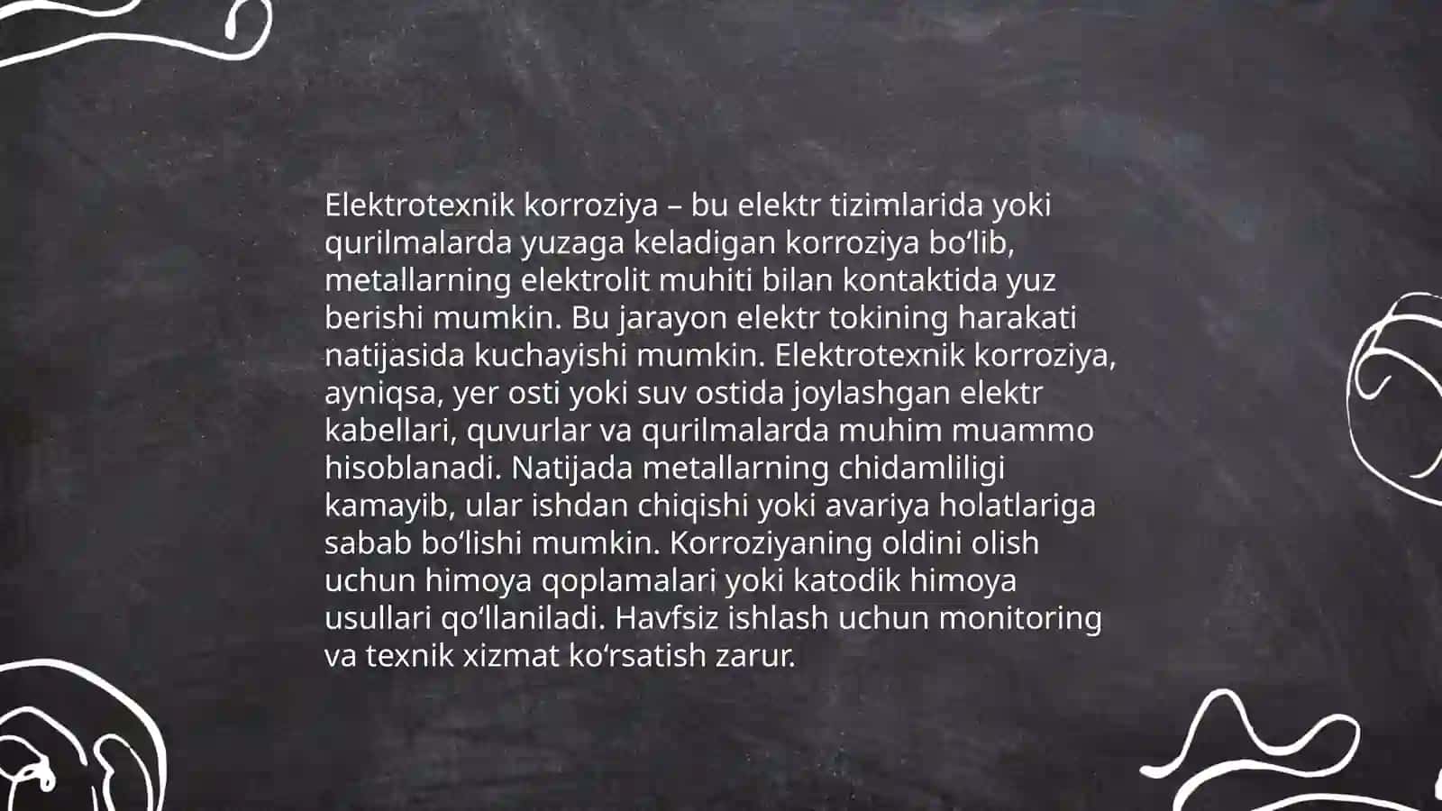 Kimyoviy korroziya 4