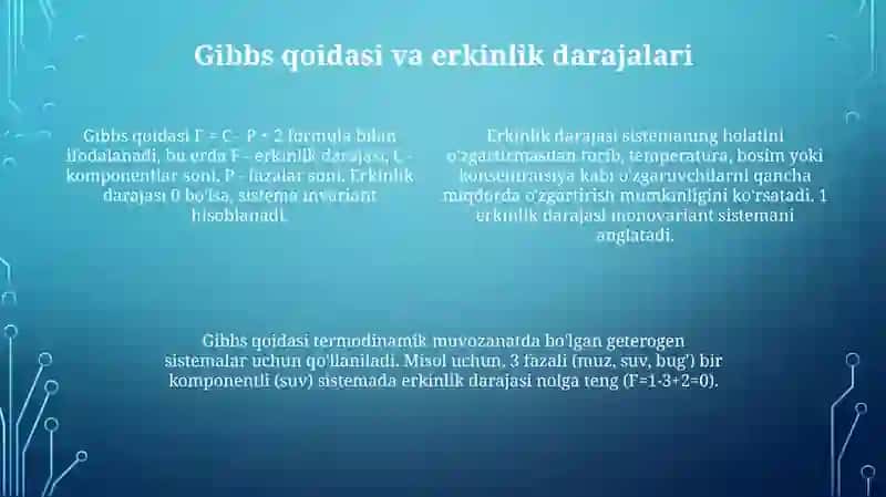 Fazalar qoidasi 4