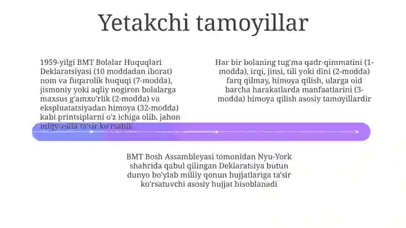 Bolalar huquqlari deklaratsiyasi 4