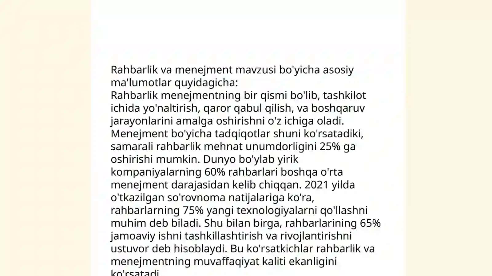 Kasbiy faoliyatga doir kontekstdagi masalalar 4