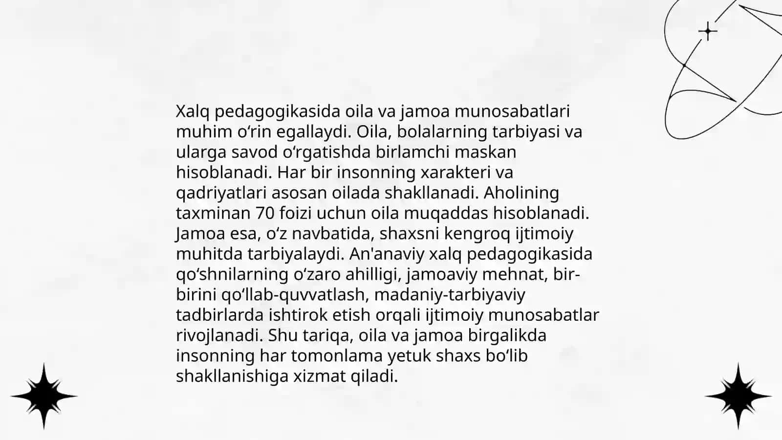 Xalq pedagogikasida shaxslararo munosabatni tahlili 4