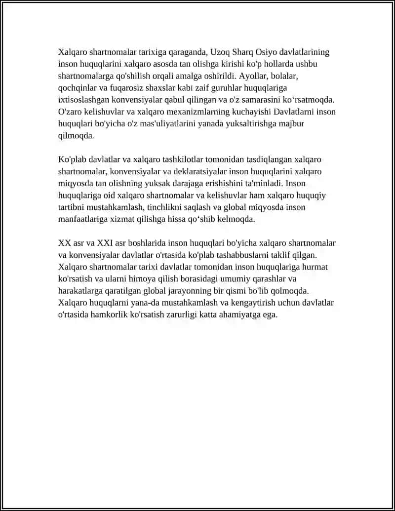 Xalqaro inson huquqlari shartnomasi 4