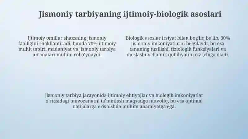Jismoniymadaniyat nazariyasi va metodikasi fanining maqsadi hamdavazifalari 4