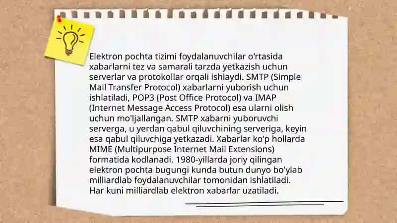 Elektron pochta haqida 4