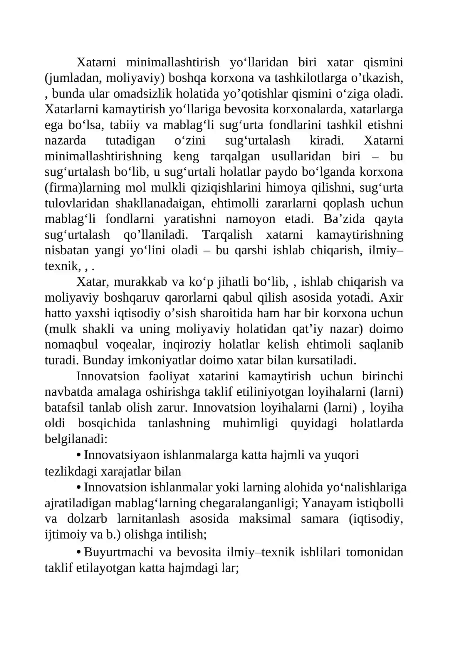Innovatsiyalarning samaradorligi 4