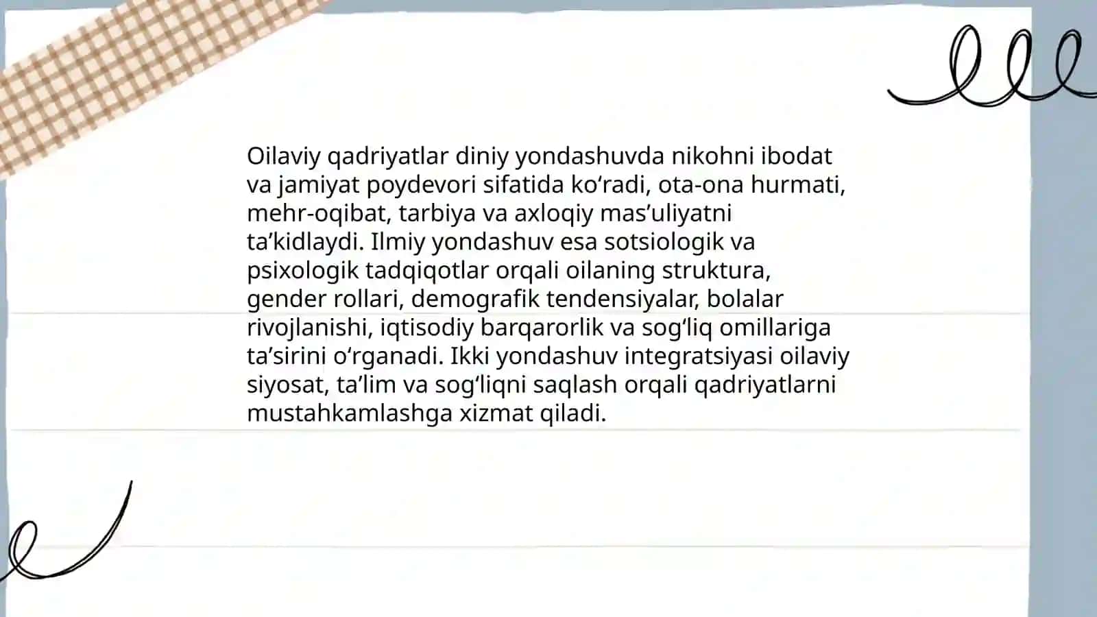 Jamiyat hayoti sohalariga doir diniy va ilmiy qarashlar 4