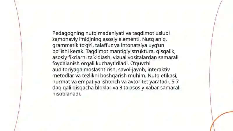 Zamonaviy pedagogning imidji 4