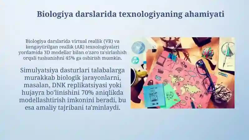 Biologiyadan amaliy mashgʻulotlarni loyihalash texnologik xarita 4