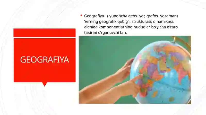 Gepgrafiya va Geometriya bog‘liqligi 4